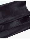 Black Cavallino Calfskin Hair on Hide Leather