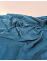 Petrol Arenal Soft Vitello Suede Leather