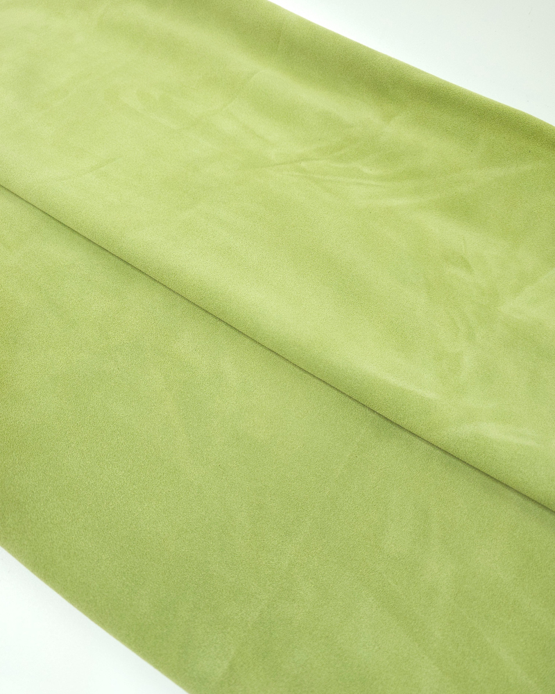 Dark Citron Berlin Waterproof Soft Suede Hidrofugated Leather
