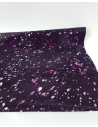 Acid Washed Pink Silver Cowhide Leather