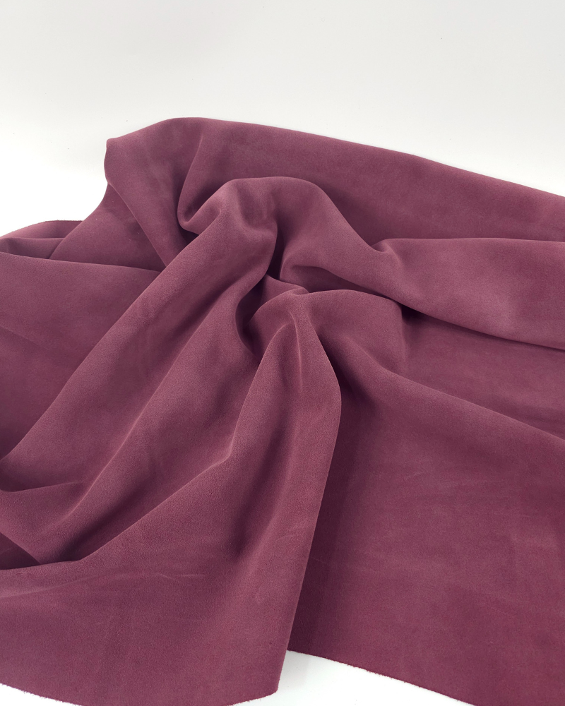 Mellow Mauve Berlin Waterproof Suede Leather