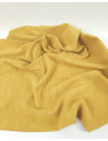 Bright Gold Arenal Soft Vitello Suede Leather