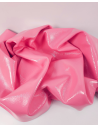 Geranium Pink Soft Milled Premium Patent Varnished Leather