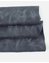 Dark Slate Vintage Waxed Rustic Suede V2024 Leather