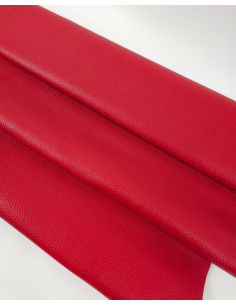 Goji Berry Kansas Sporty Dollar Print Round Semi Shine Full Dyed Leather 2