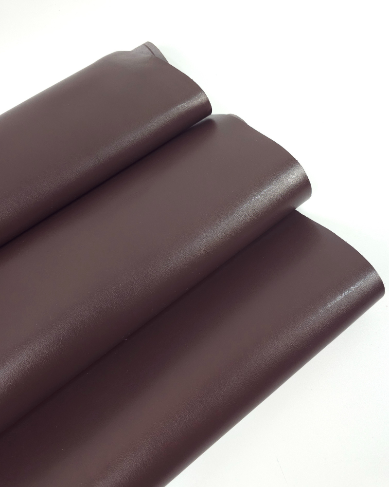 Seal Brown Box Calf Premium Full Grain Leather