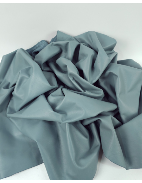 Stone Blue Premium Soft Pure Lining Leather