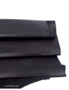 Black Patent Saffiano Premium Grain Embossed Premium Texture