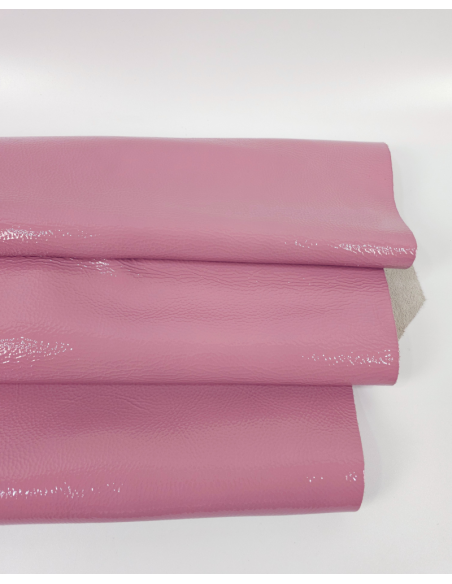 Lilas Soft Milled Premium Patent Varnished Leather