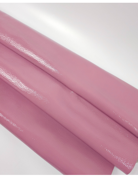 Lilas Soft Milled Premium Patent Varnished Leather