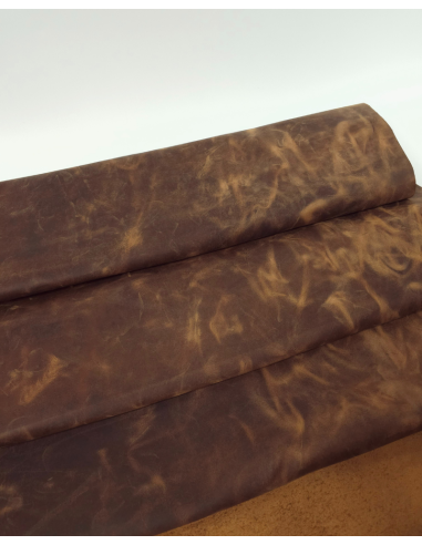 Bran Crazy Horse Vintage Pull Up Rustic Leather