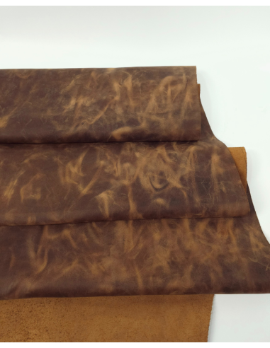 Bran Crazy Horse Vintage Pull Up Rustic Leather