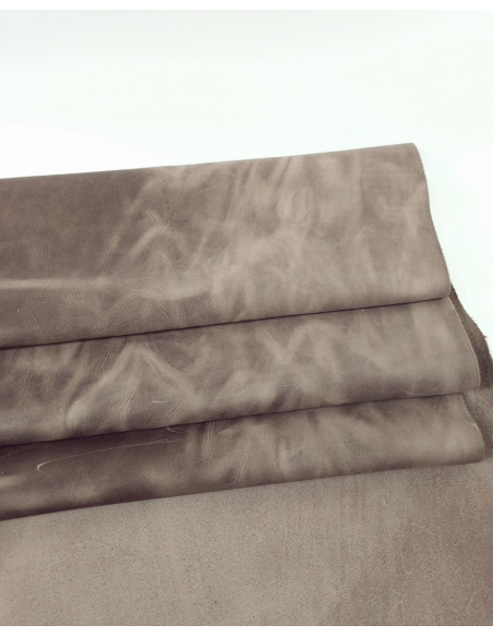 Leafless Tree Crazy Horse Vintage Pull Up Rustic Leather