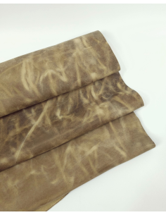 Pale Khaki Crazy Horse Vintage Pull Up Rustic Leather