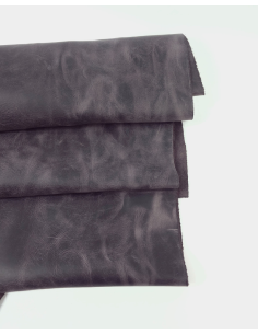 Shale Crazy Horse Vintage Pull Up Rustic Leather 2