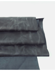 Dark Slate Arizona Vintage Pull Up Rustic Leather 2