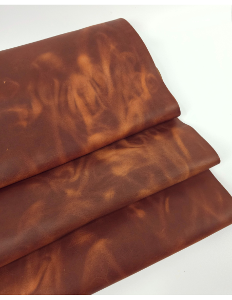Umber Arizona Vintage Pull Up Rustic Leather