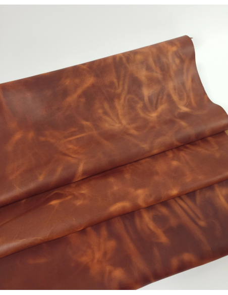 Umber Arizona Vintage Pull Up Rustic Leather