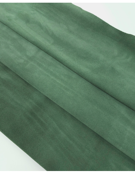 Frosty Green Berlin Waterproof Soft Suede Hidro Leather (1.4/1.6mm)