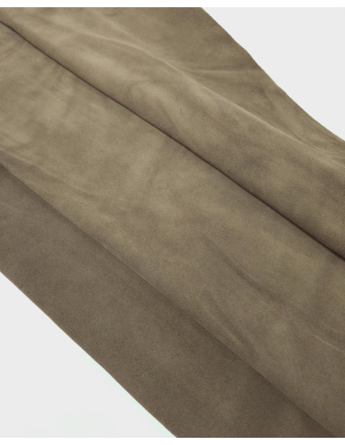 Walnut Berlin Lux Soft Suede Leather