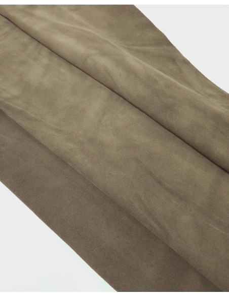 Walnut Berlin Lux Soft Suede Leather