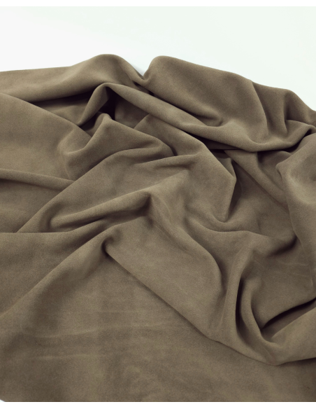 Walnut Berlin Lux Soft Suede Leather