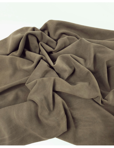 Walnut Berlin Lux Soft Suede Leather
