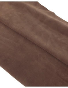 Chestnut Arenal Soft Vitello Suede Leather 2