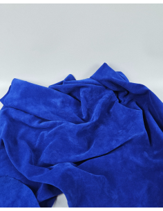 Snorkel Blue Arenal Soft Vitello Suede Leather