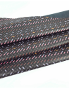 Black Sphere Printed Leather