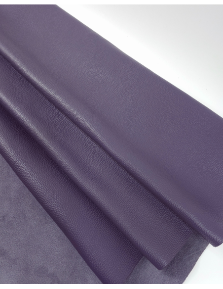 Mulled Grape Dominica Waterproof Pebble Dollar Print Round Body Full Grain Natural Full Dyed Thick Leather