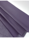Mulled Grape Dominica Waterproof Pebble Dollar Print Round Body Full Grain Natural Full Dyed Thick Leather