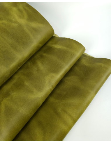 Avocado Oil Pull Up Soft Vintage Waterproof Leather