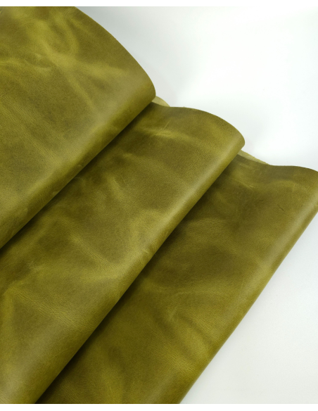 Avocado Oil Pull Up Soft Vintage Waterproof Leather