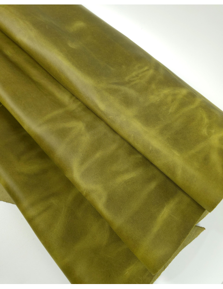 Avocado Oil Pull Up Soft Vintage Waterproof Leather