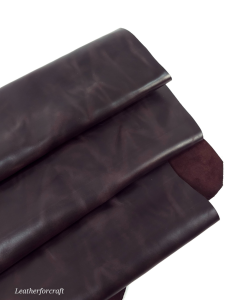 Black Coffee Ciclone Hot Pull Up Semi Shine Leather