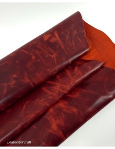 Paprika Ciclone Hot Pull Up Semi Shine Leather