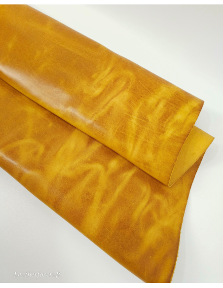 Sunflower Ciclone Hot Pull Up Semi Shine Leather