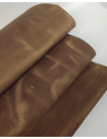 Tobacco Brown Crazy Horse Vintage Pull Up Rustic Thick Leather (2.0/2.2 mm)