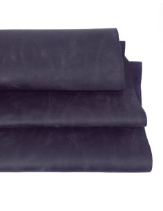 Dark Navy Oil Pull Up Soft Vintage Waterproof Leather 2