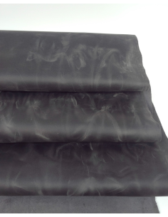 Granite Gray Oil Pull Up Soft Vintage Waterproof Leather 2