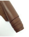 Cocoa Brown Havanna Sporty Classy Smooth Nappa Uniform Grain Leather