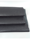 Dark Steel Pitonato Embossed Metallic Amazing Relief Snake Leather