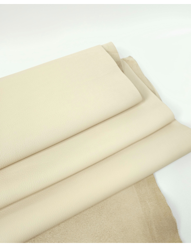 White Swan Aspen Ultra Soft Fluffy Natural Pebble Surface Thick Leather (2,0/2,2 mm)