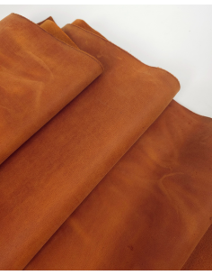 Umber Oil Pull Up Soft Vintage Waterproof Leather