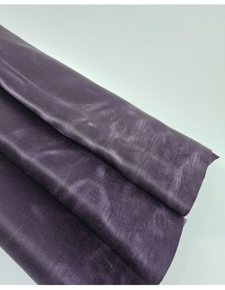 Mulled Grape Houston Distressed Antique Vintage Look Leather