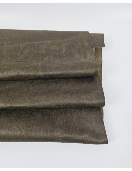Beech Houston Distressed Antique Vintage Look Leather