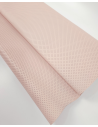 Silver Peony Perforated Soft Leather