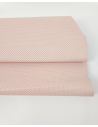 Silver Peony Perforated Soft Leather