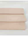 Pastel Rose Tan Perforated Soft Leather